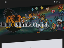 Tablet Screenshot of islandofficials.com